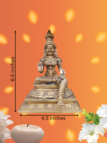 Brass Shivan Parvathi Idols/ Home Altar