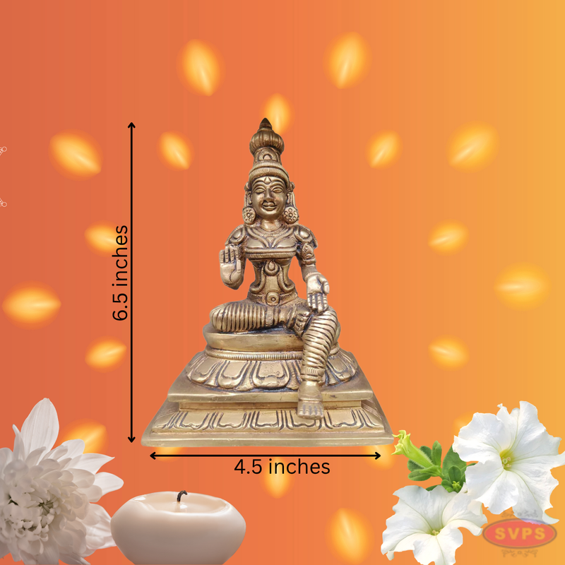 Brass Shivan Parvathi Idols/ Home Altar