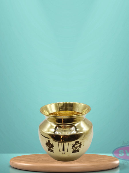 Brass Sombu Thiruman Sangu Chakram / 250 ml