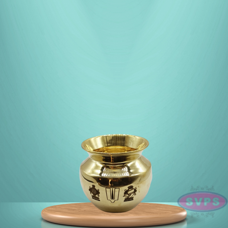 Brass Sombu Thiruman Sangu Chakram / 250 ml