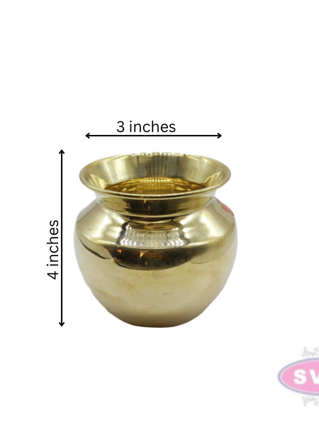 Brass Sombu Thiruman Sangu Chakram / 250 ml