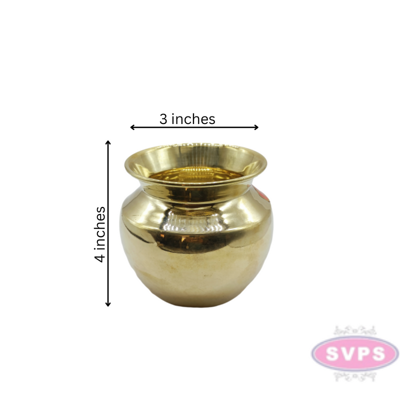Brass Sombu Thiruman Sangu Chakram / 250 ml