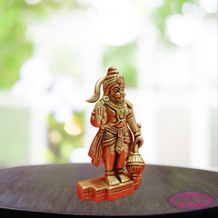 Brass Sri Anjaneya  Blessings / Altar / Car Dashboard