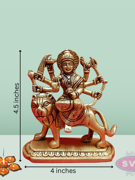 Brass Sri Durga Devi Statue