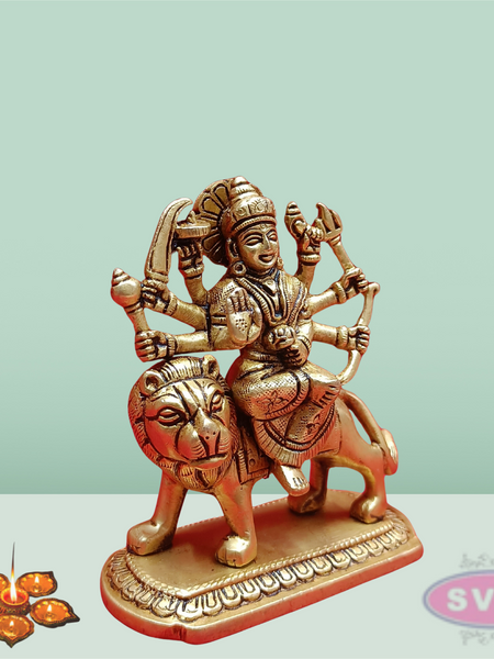 Brass Sri Durga Devi Statue