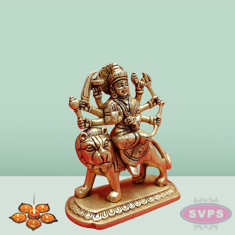 Brass Sri Durga Devi Statue