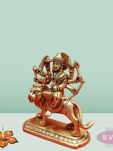 Brass Sri Durga Devi Statue