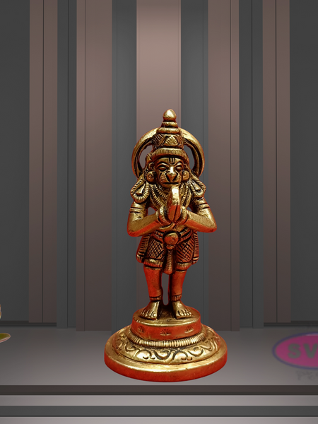 Brass Sri Ramar Bakthan Hanuman