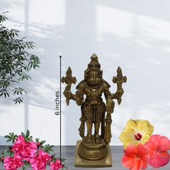 Brass Standing Narasimbha Idol