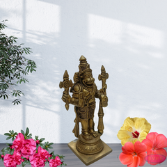 Brass Standing Narasimbha Idol