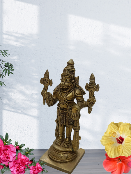 Brass Standing Narasimbha Idol