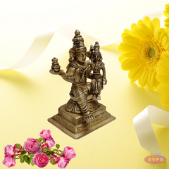 Brass Swarna Akarshana Bhairavar / 5 Inches