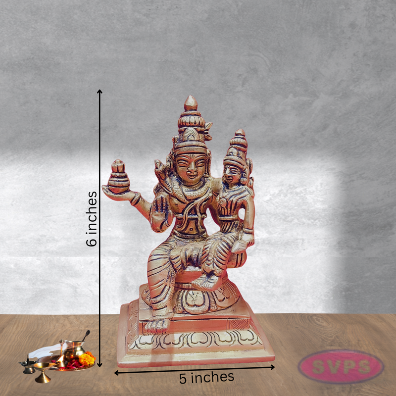 Brass Swarna Akarshana Bhairavar Idol