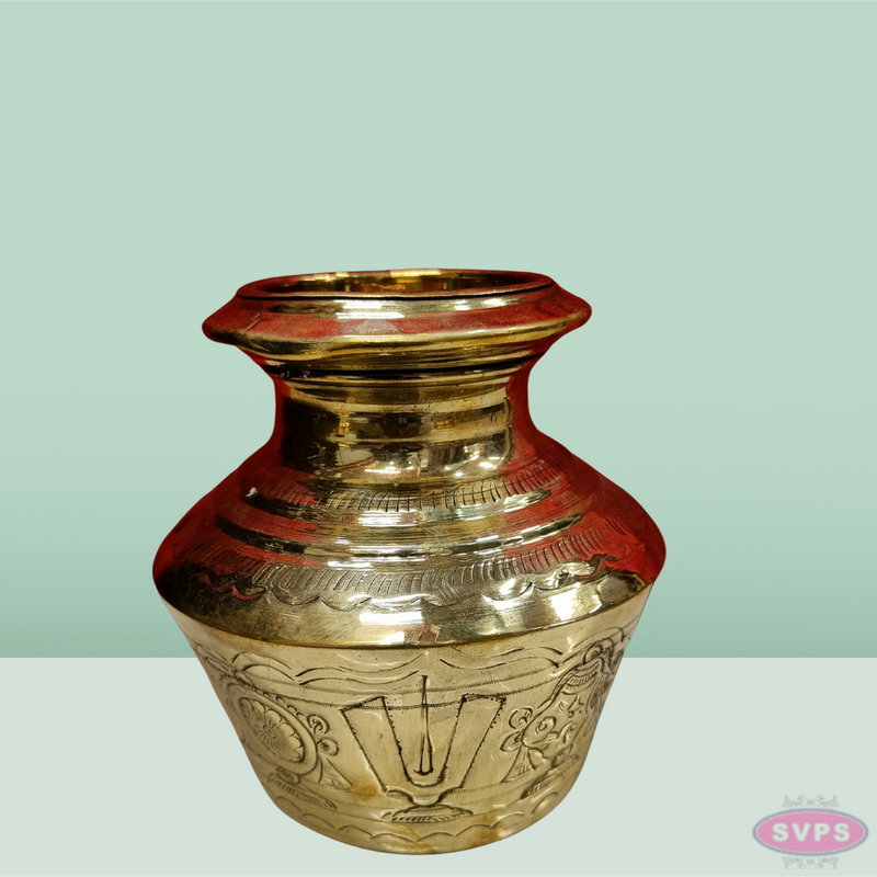 Brass Thenkalai Tiruman Naamam Sangu Chakra Kudam