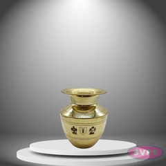 Brass Thiruman Iyengar Sombu / 4 Inches Diameter