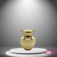Brass Thiruman Iyengar Sombu / 4 Inches Diameter