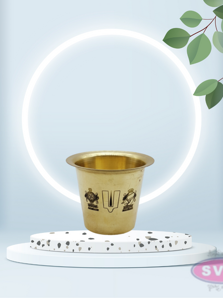 Brass Tiruman Sangu Chakram Tumbler