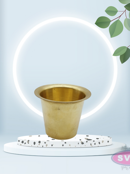Brass Tiruman Sangu Chakram Tumbler