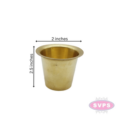 Brass Tiruman Sangu Chakram Tumbler