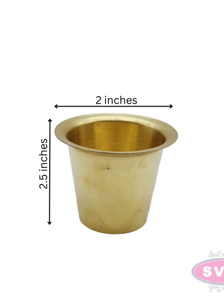 Brass Tiruman Sangu Chakram Tumbler