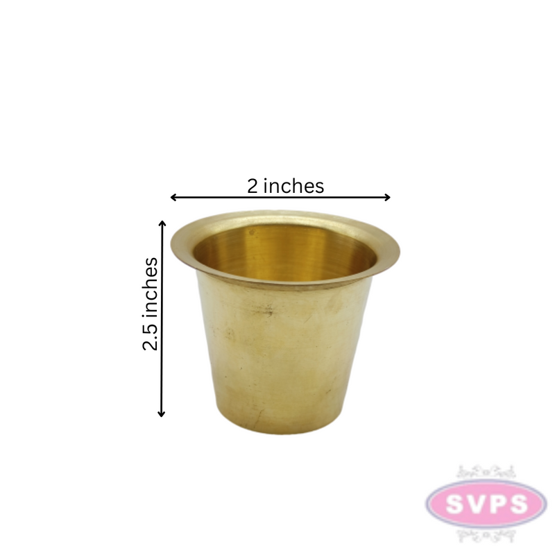 Brass Tiruman Sangu Chakram Tumbler