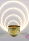 Brass Vattil Thiruman Sangu Chakram / 4 Inches Diameter