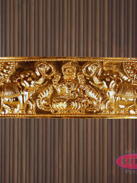 Brass Gajalakshmi Wall Decor