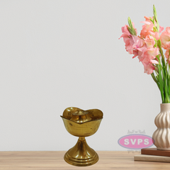 Brass lotus Shape Agarbathi Stand / Incense Stick Holder