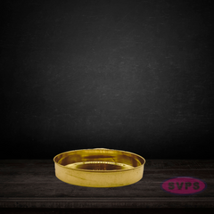 Brass round Puja Thali