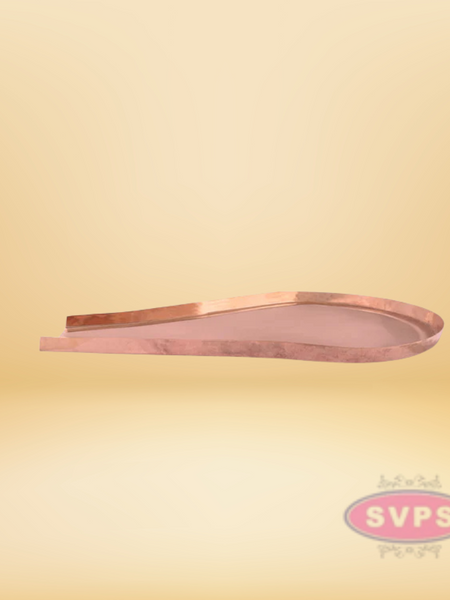 Copper Abhisheka Plate / Tray For Pooja