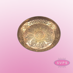 Copper Ashtalakshmi Puja Plate