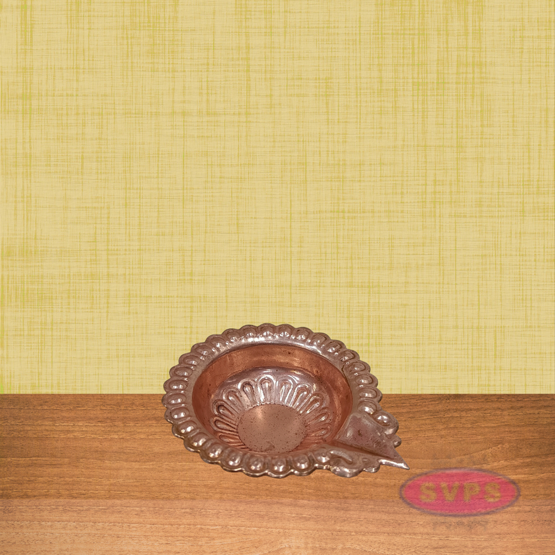 Copper Diya For Pooja