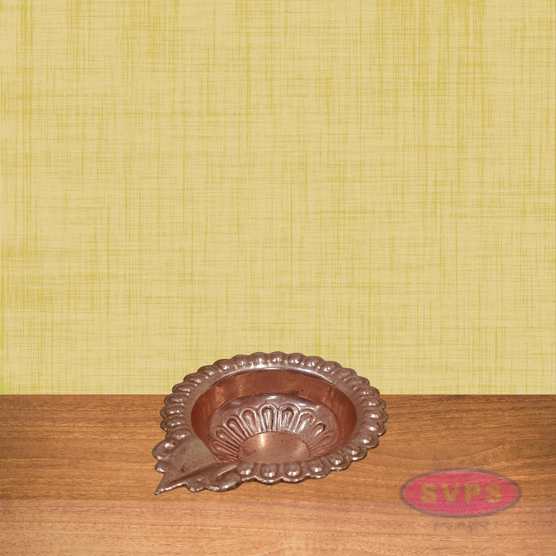 Copper Diya For Pooja