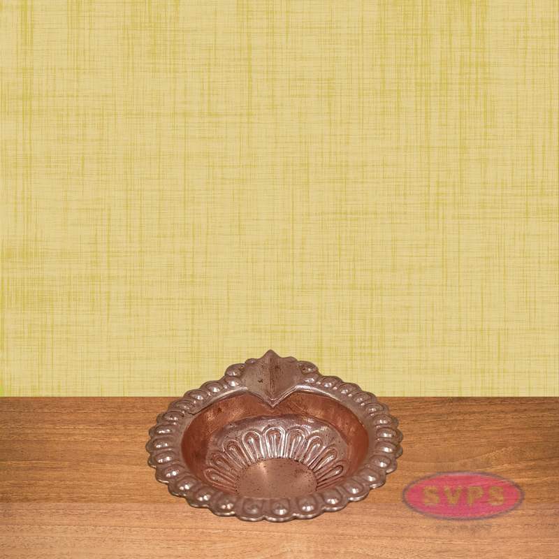 Copper Diya For Pooja