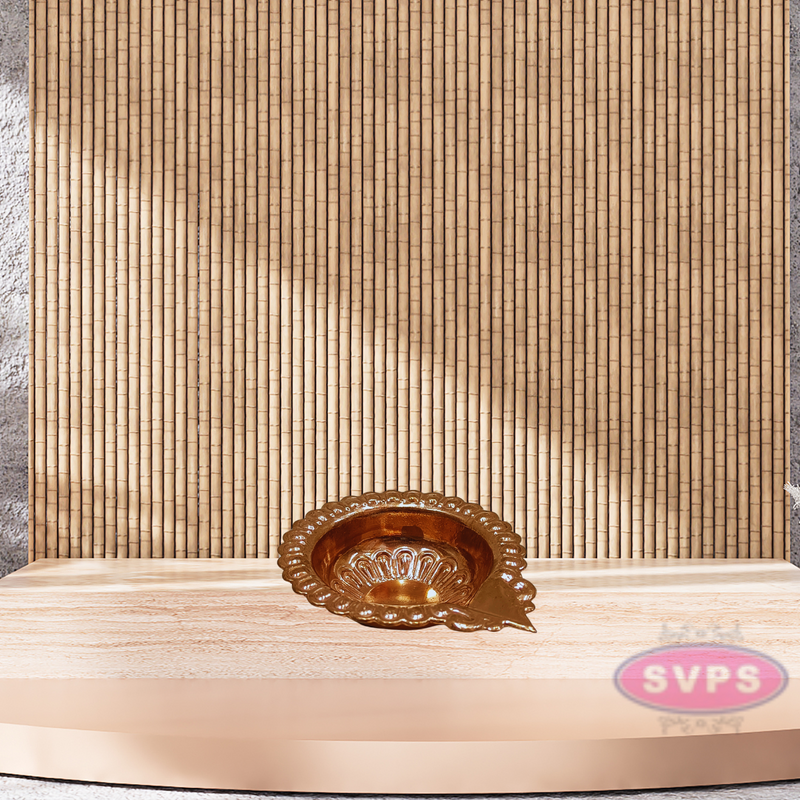 Copper Kuber Diya For Puja