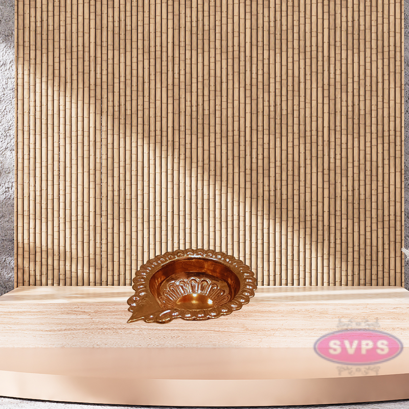 Copper Kuber Diya For Puja