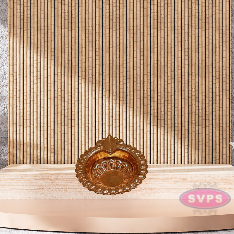Copper Kuber Diya For Puja