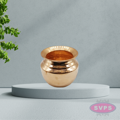Copper Thiruman Sangu Chakram Pooja Kalash Pot
