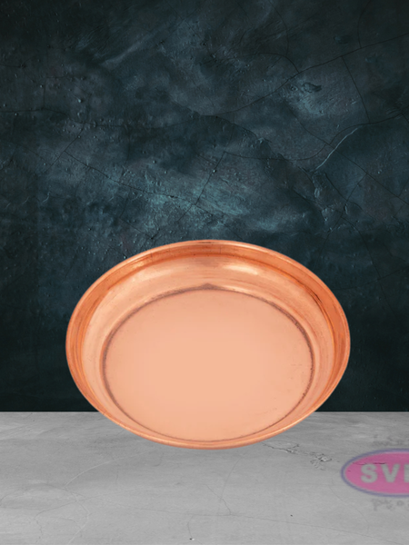 Copper Pooja Plate / Pooja Thali