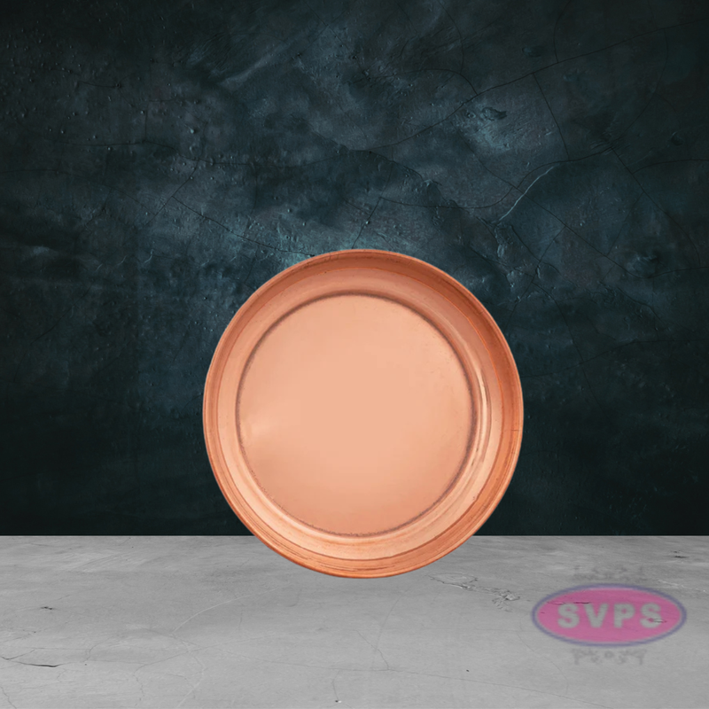 Copper Pooja Plate / Pooja Thali