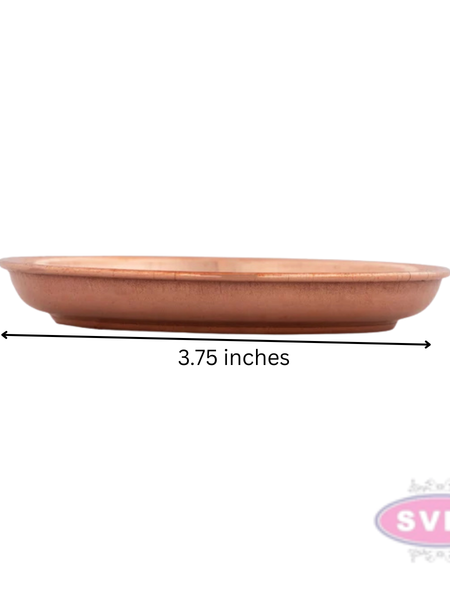 Copper Pooja Plate / Pooja Thali
