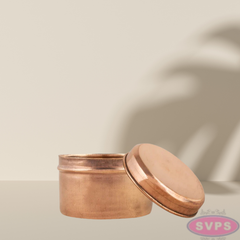 Copper Storage Box With Lid