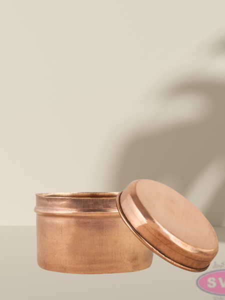 Copper Storage Box With Lid