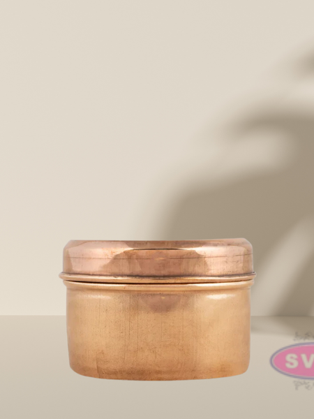 Copper Storage Box With Lid