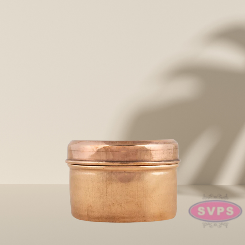 Copper Storage Box With Lid