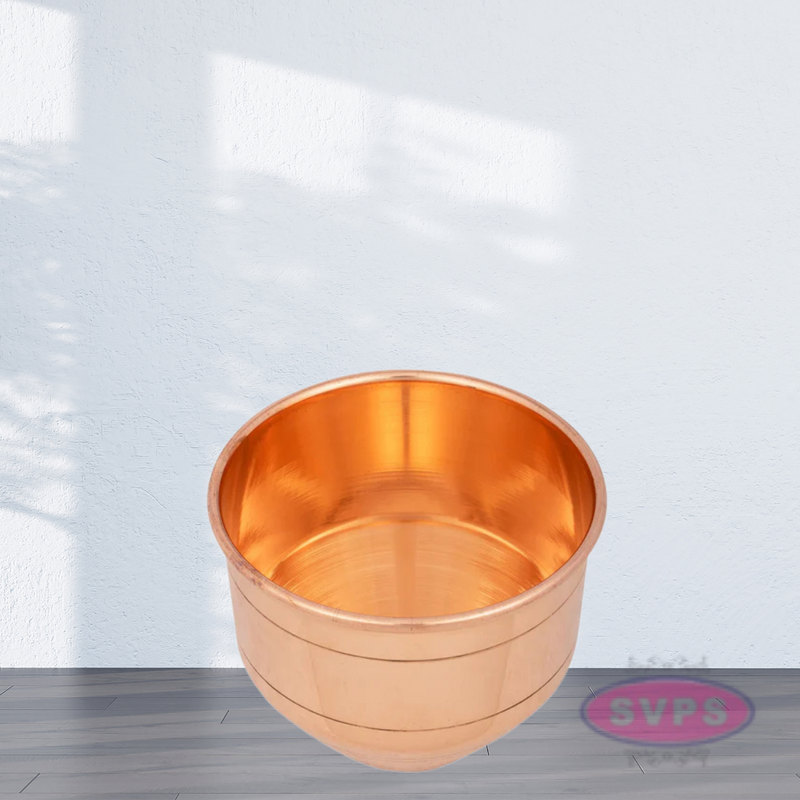 Copper Traditional Pooja Vattil