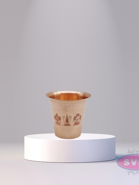 Copper Tiruman Sangu Chakram Tumbler