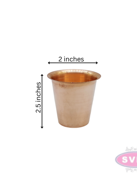 Copper Tiruman Sangu Chakram Tumbler