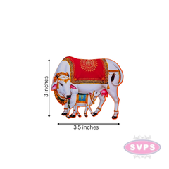Cow And Calf Fridge Magnet