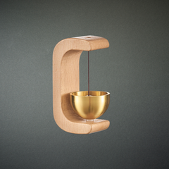Wooden Hanging Door Bell for Home Entrance & Decor